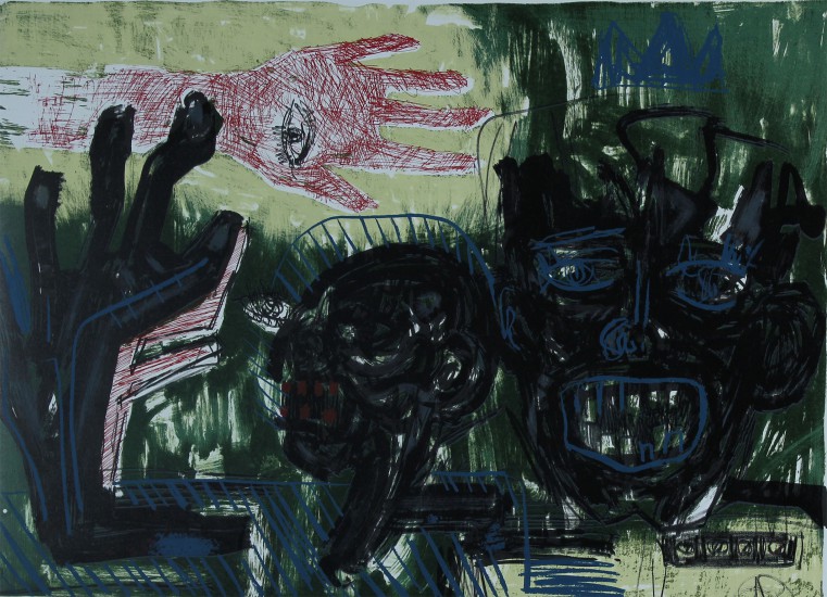 Untitled | lithography | 50×70 cm